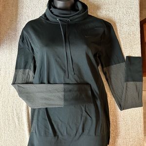 Women’s black & gray Nike Dri-Fit shirt size L.